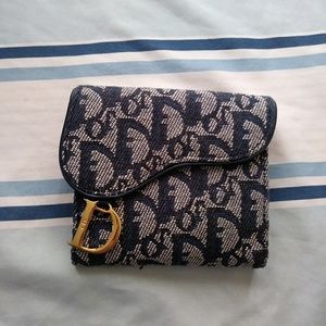 Dior Saddle Bifold Wallet.